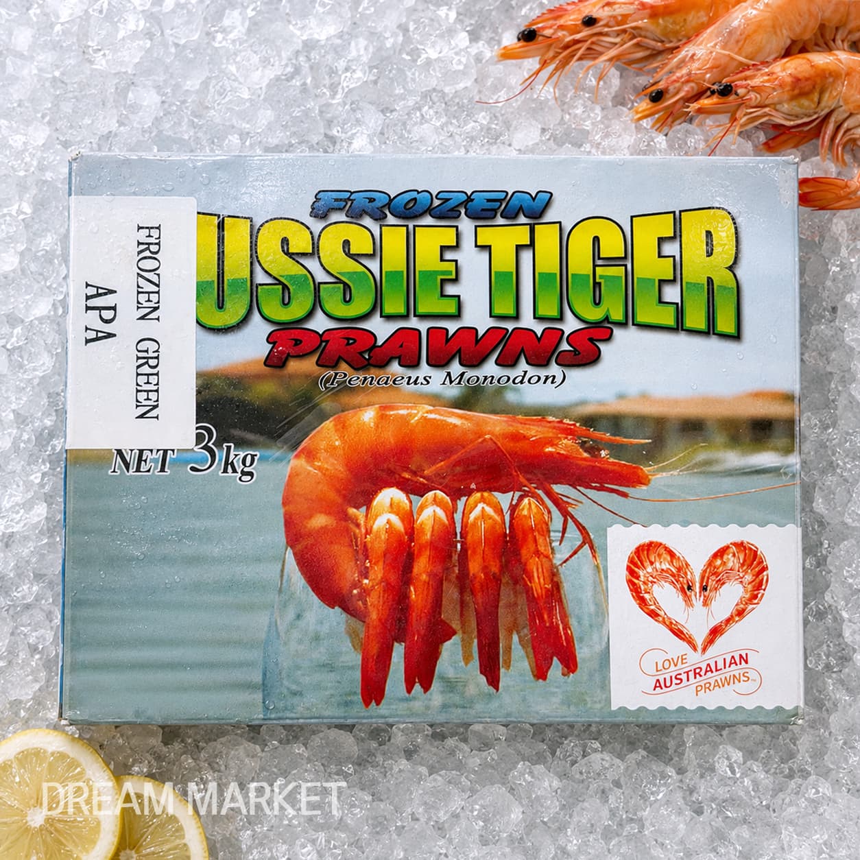 FZ Tiger Prawns 3kg / (A)