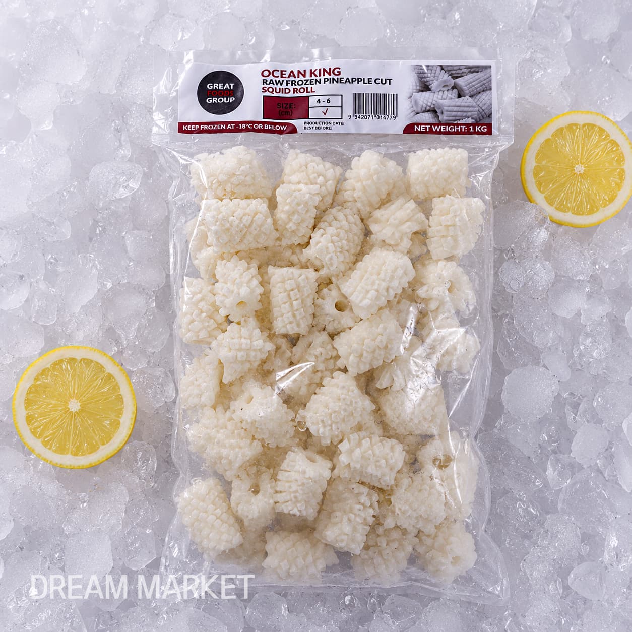 DS Squid Pineapple Cut (Thawed)/(I)