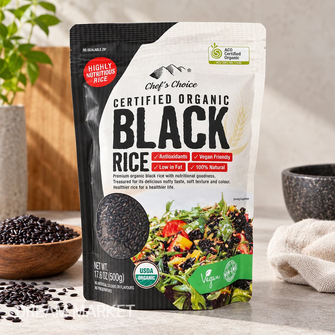 HBC Organic Black Rice 500g