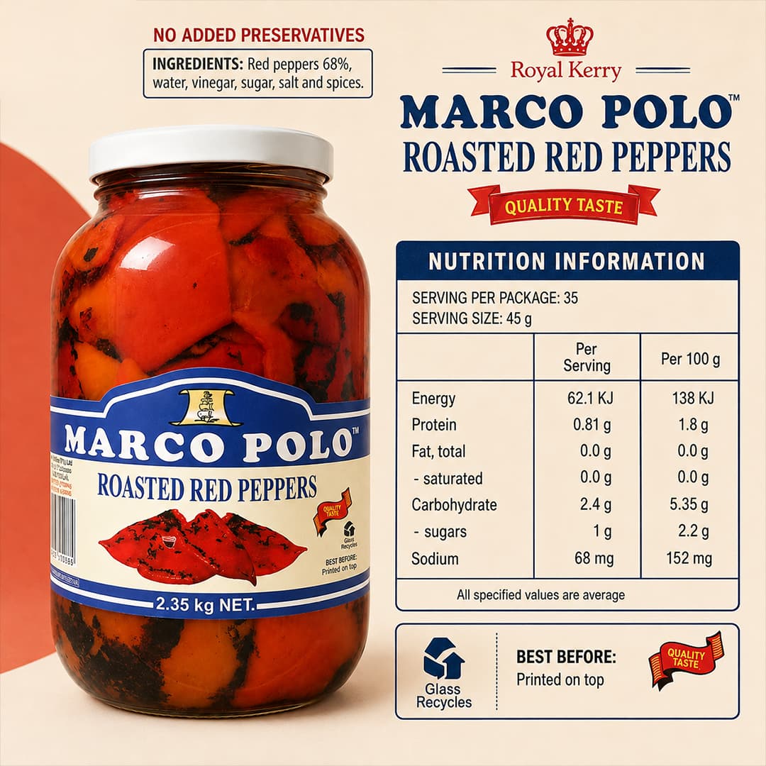 MP Roast Red Peppers 2.35kg thumbnail 2