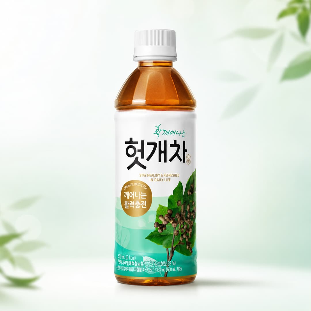 WJ Raisin Tea 500ml