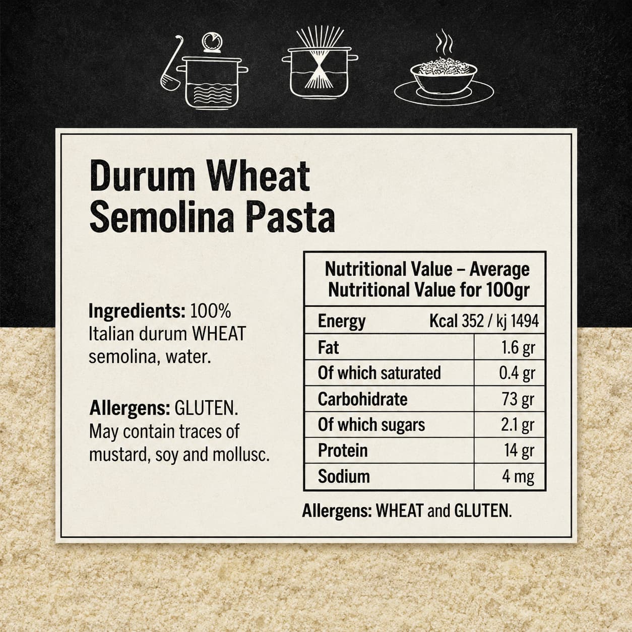 PJ Paccheri Pasta 500g thumbnail 3