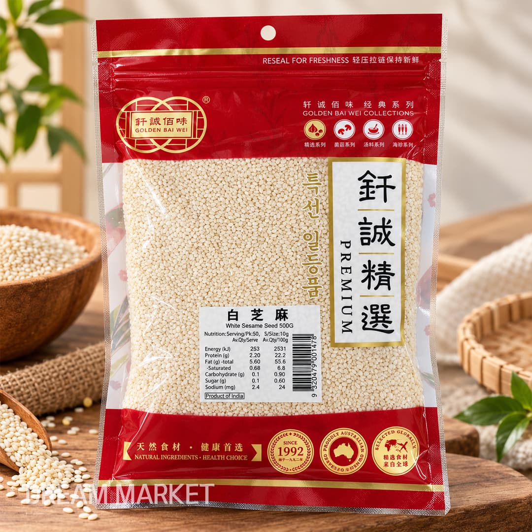 GBW White Sesame Seed 500g
