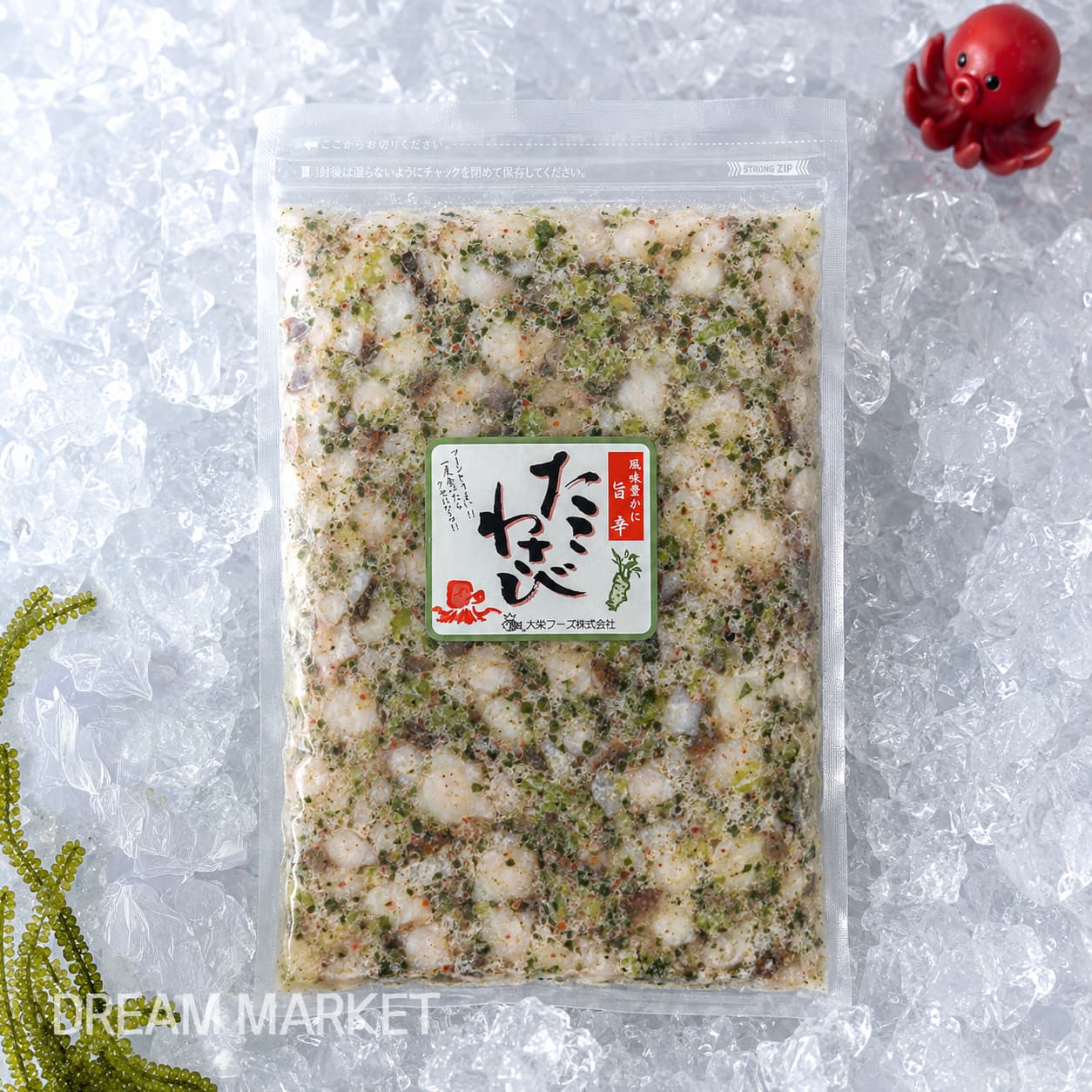 DS Seasoned Octopus Wasabi 1kg/(A)