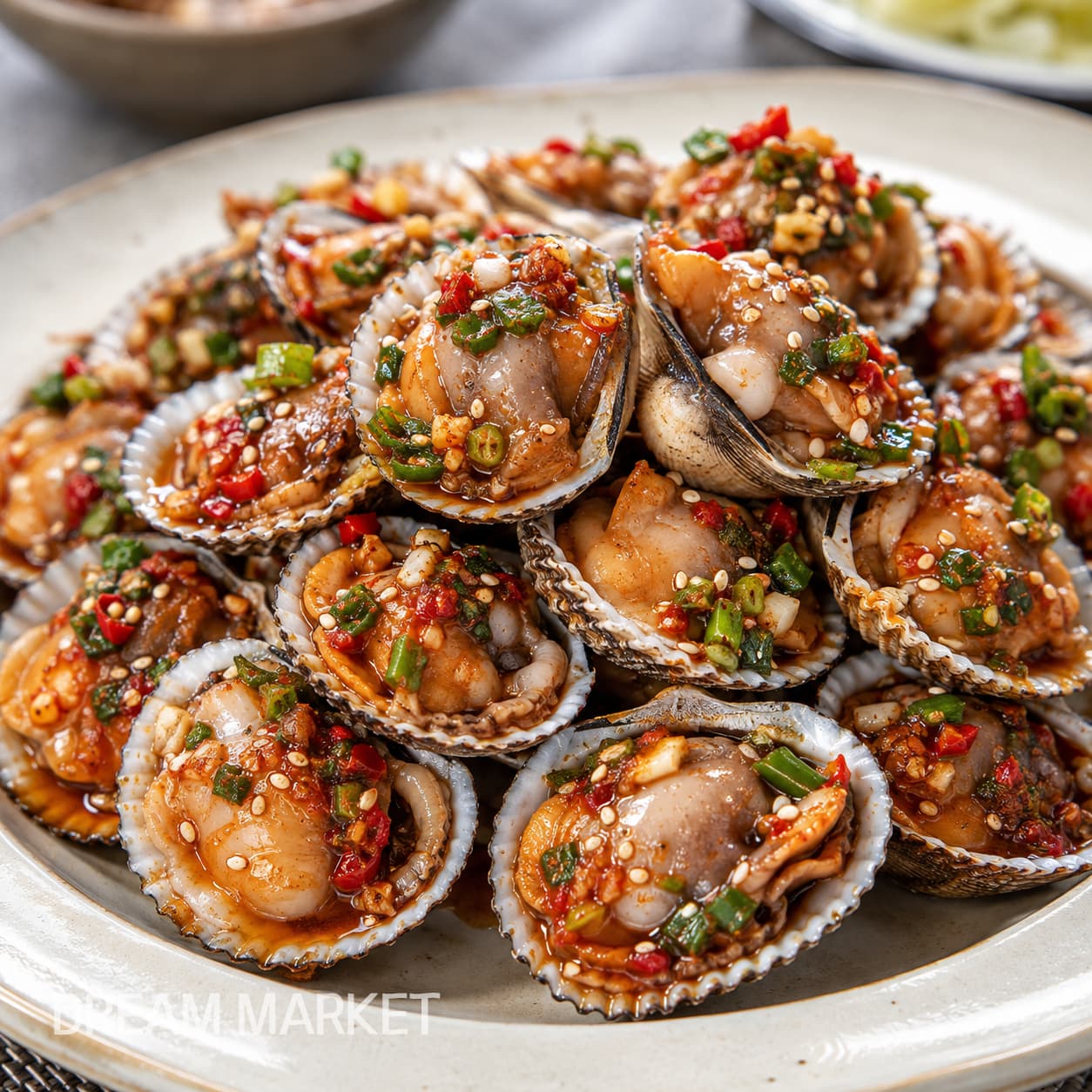 DS Seasoned cooked cockles (A)