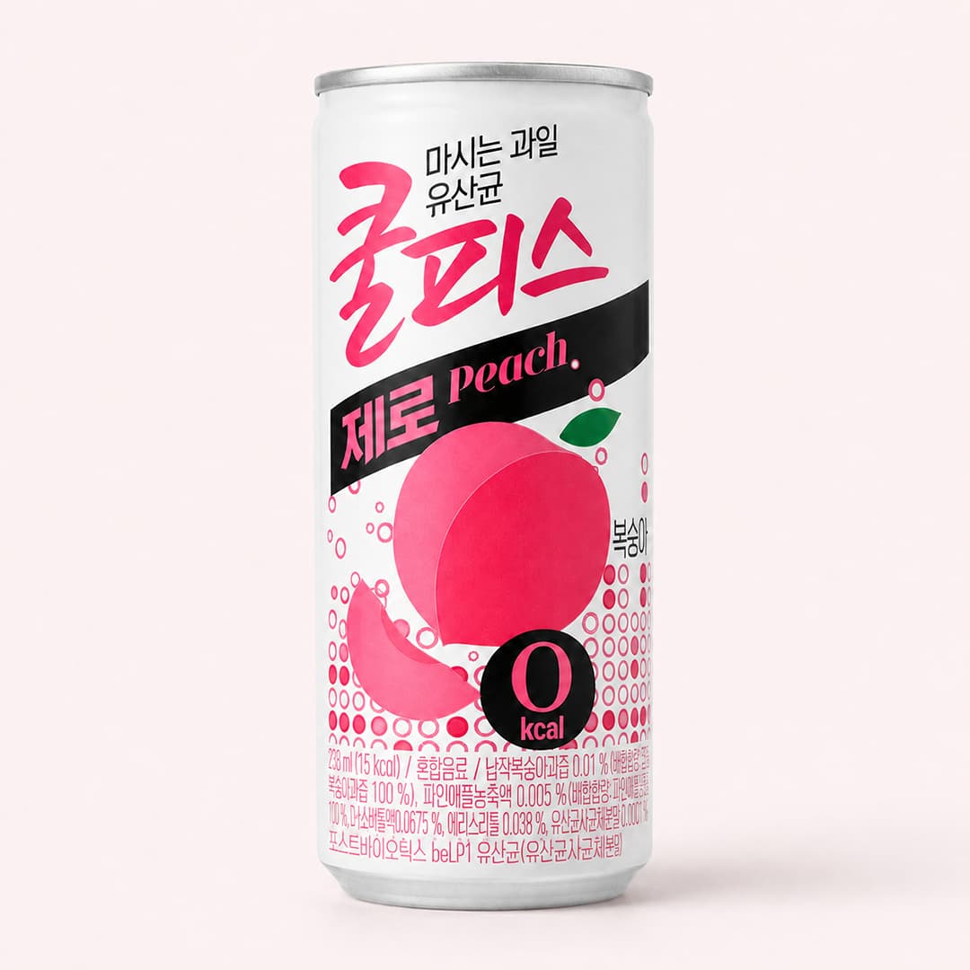 DW Coolpis Peach Zero 230ml