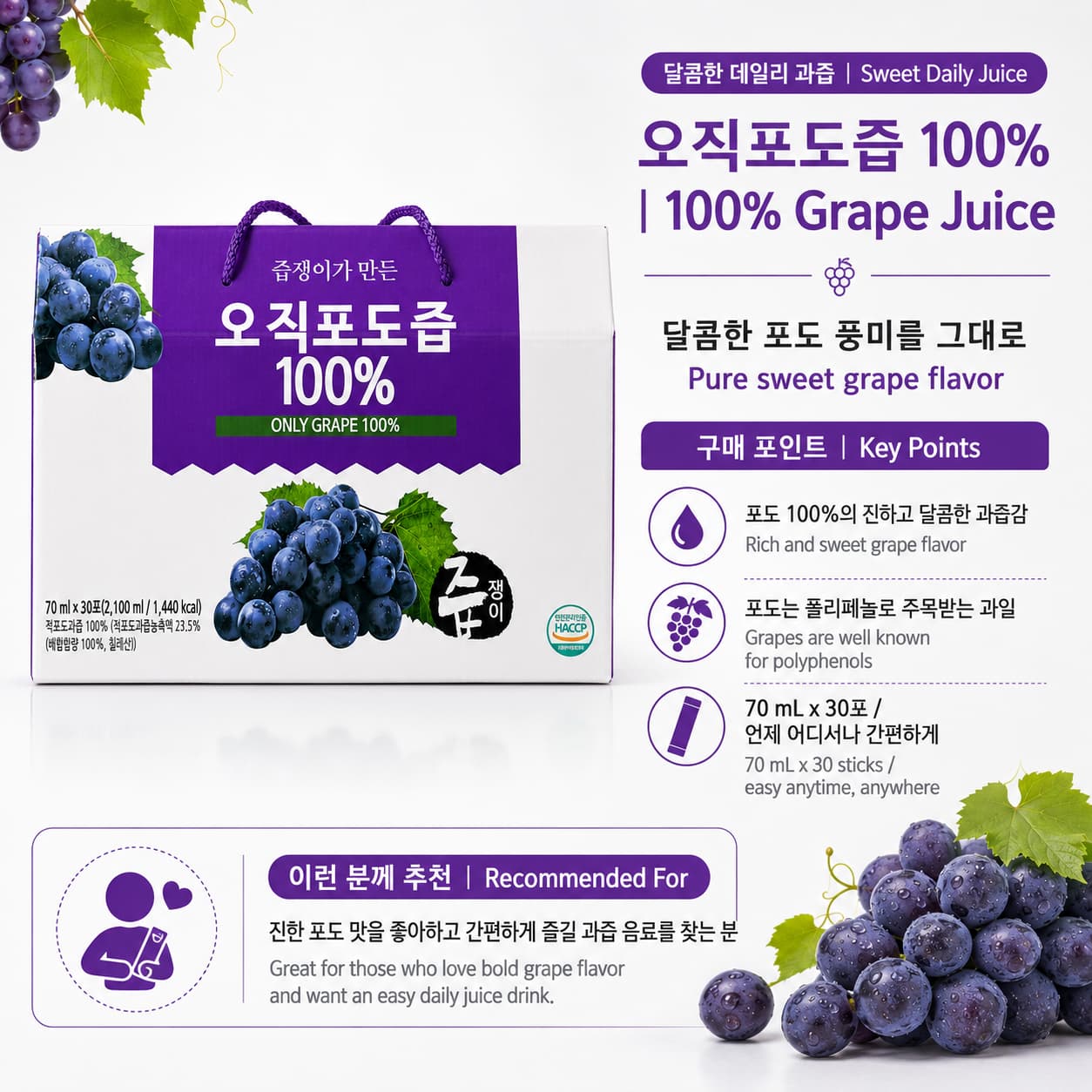 Only Grape Juice 70ml*30 thumbnail 2