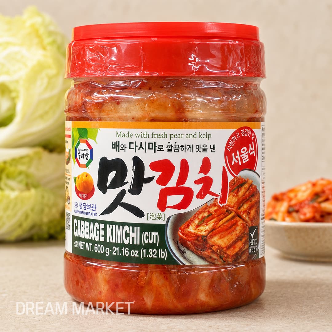 SRS Seoul-Style Matkimchi PET 600g