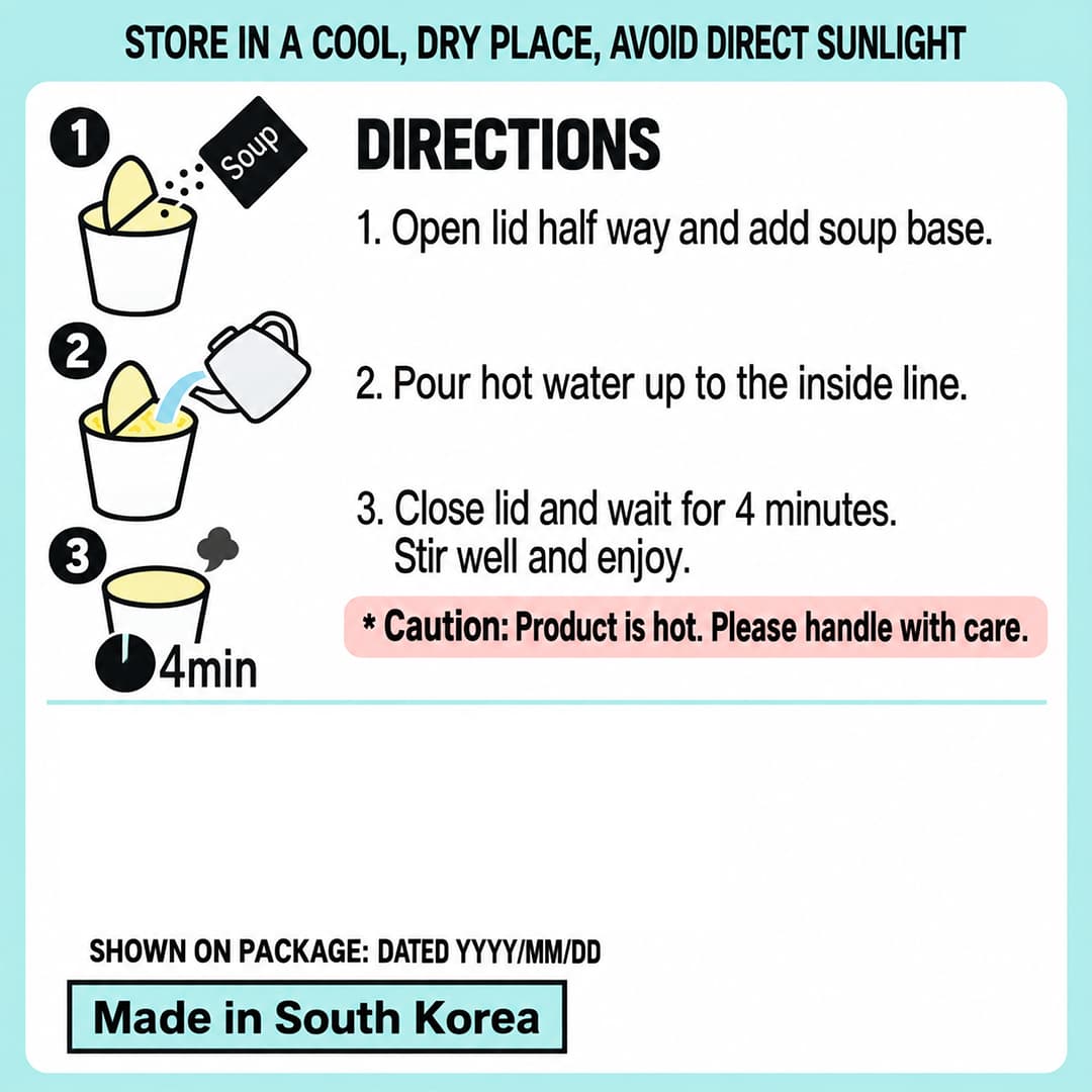 Rice Noodle Anchovy 92g thumbnail 2