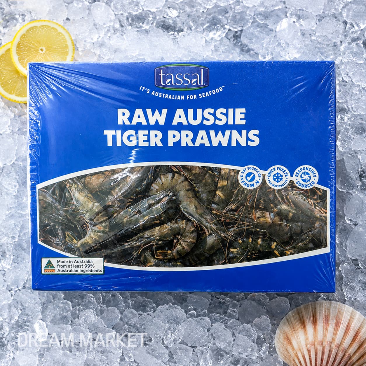 DS Tassel Raw Tiger prawn 10/15 3kg