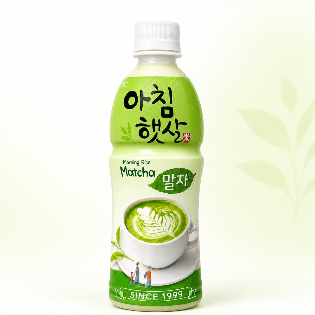 WJ Morning Rice Drink Matcha 500ml