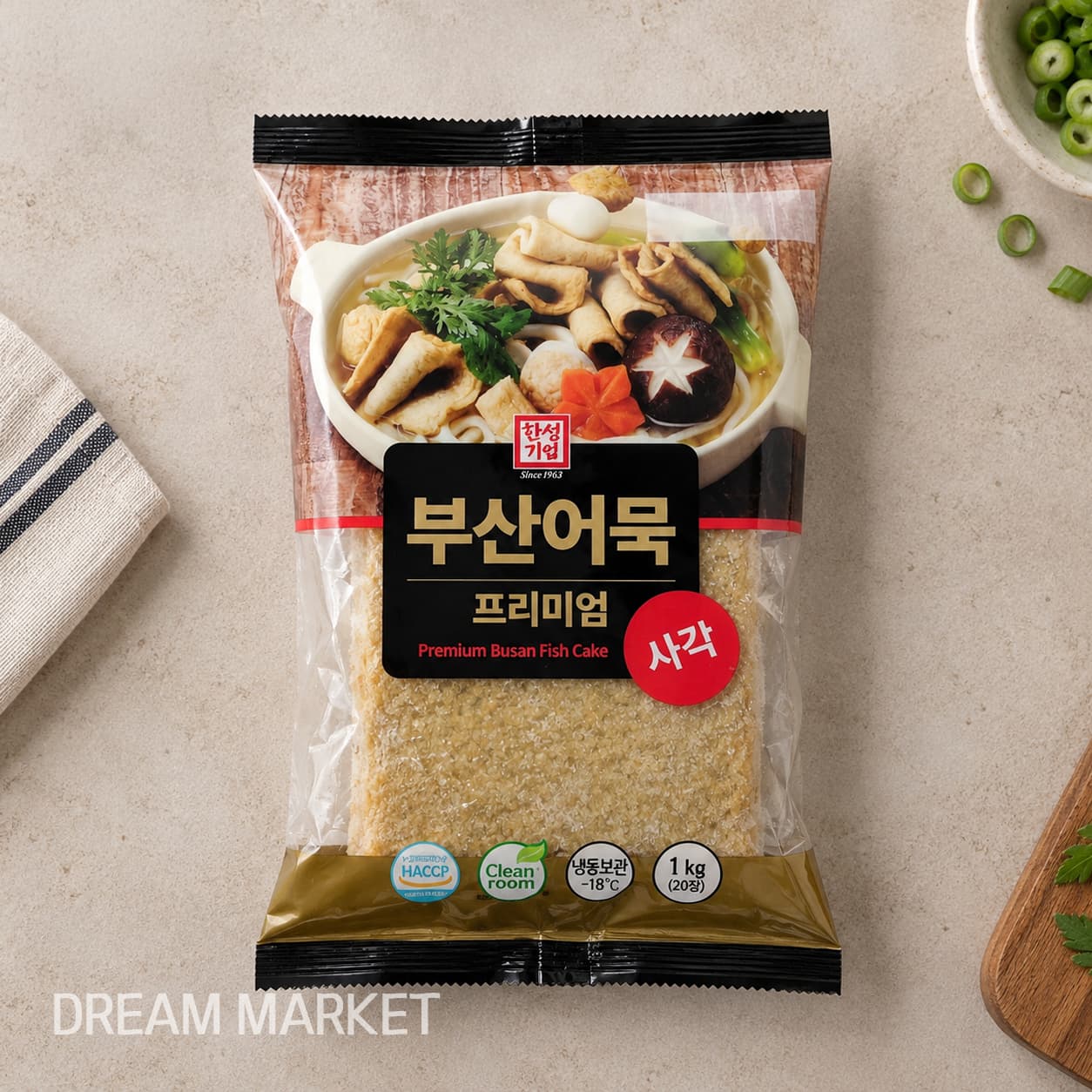 HS Fish Cake Premium Square 1kg