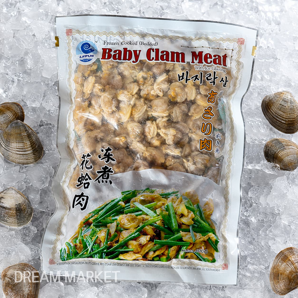 LEPUS Baby Clam Meat 500/700  500g