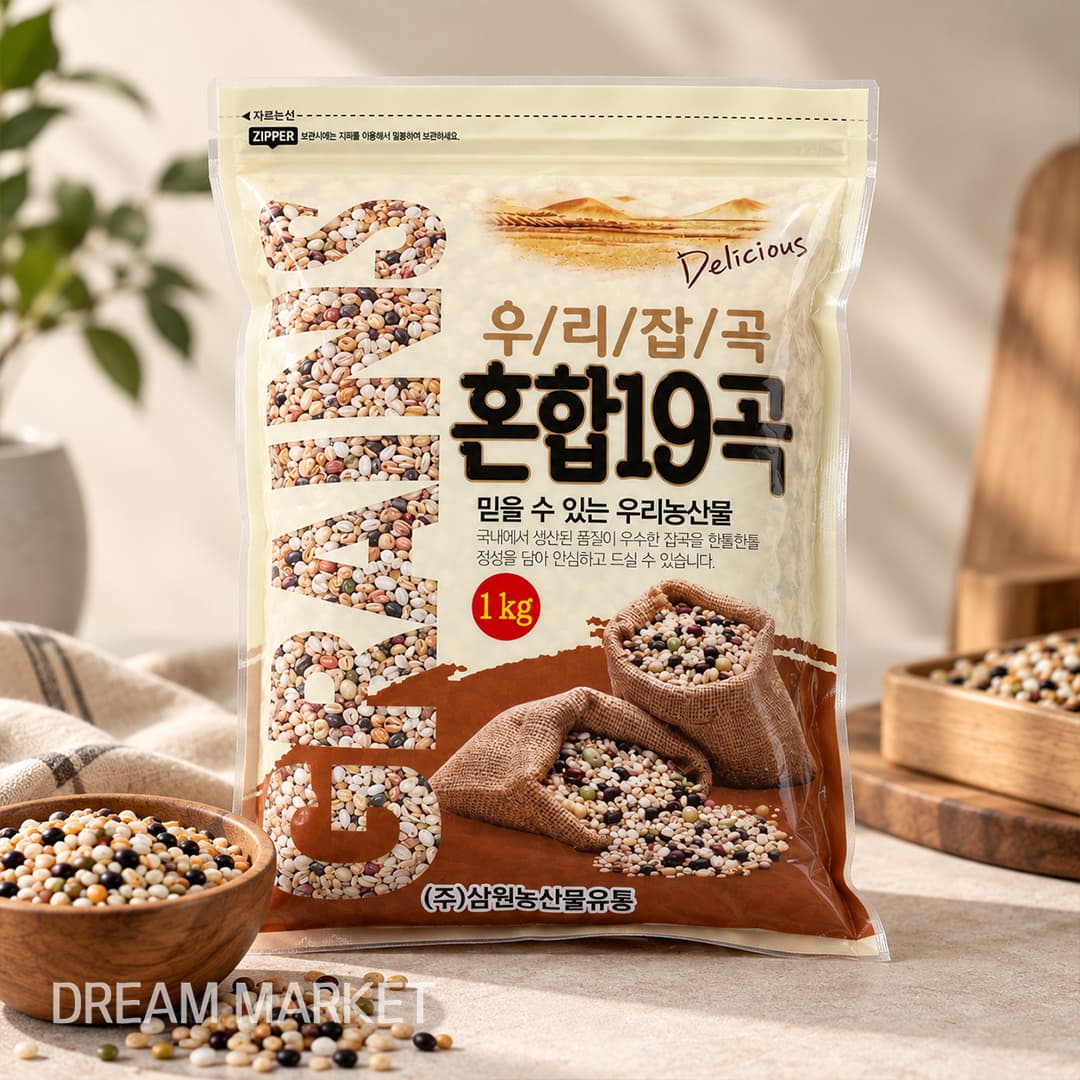 Samwon 19 Mixed Korean Grains 1kg