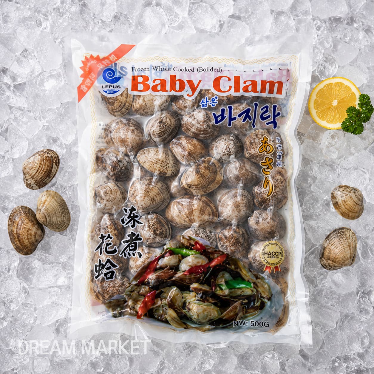 LEPUS Bbay Clam 31/40 500g