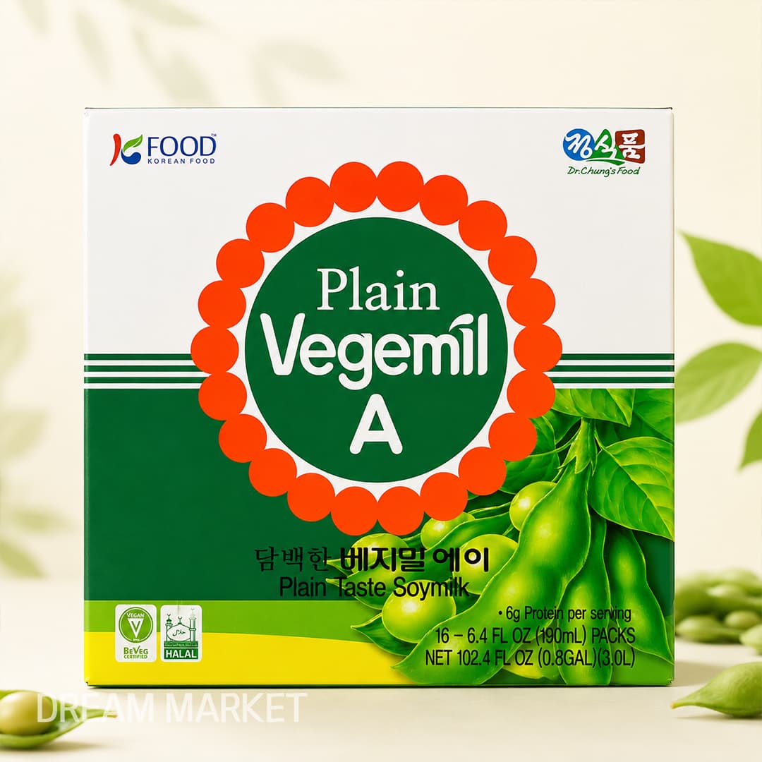 Plain Vegemil A Soymilk 190ml*16