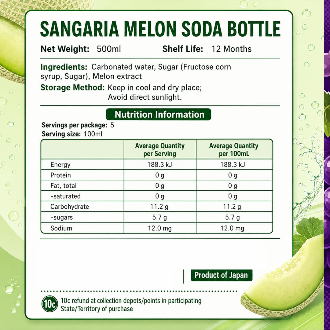Ramune Melon 200ml