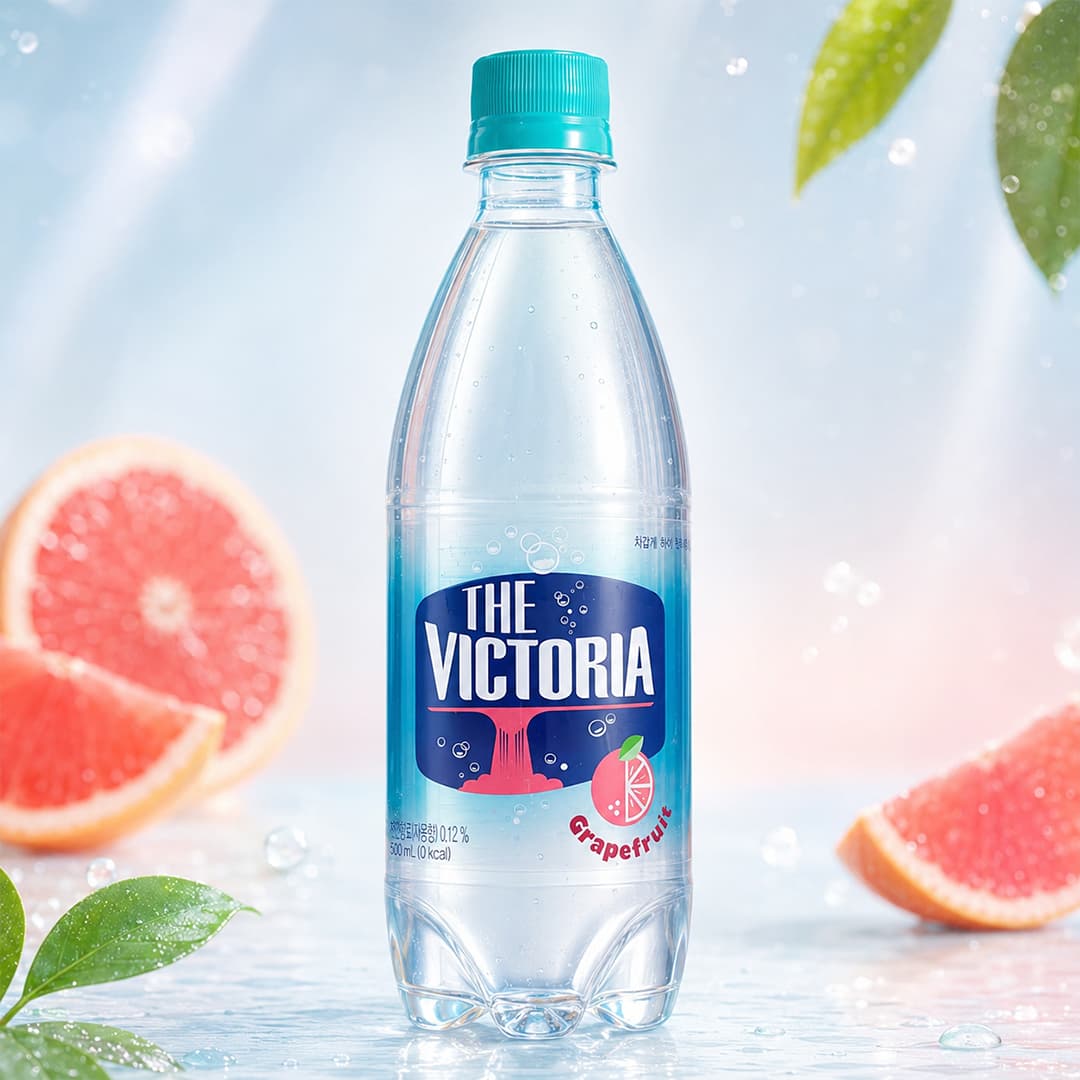 WJ Victoria Sparkling Water Grapefruit 500ml