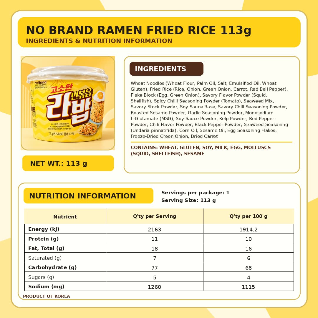 NB Ramen Fried Rice 113g thumbnail 2