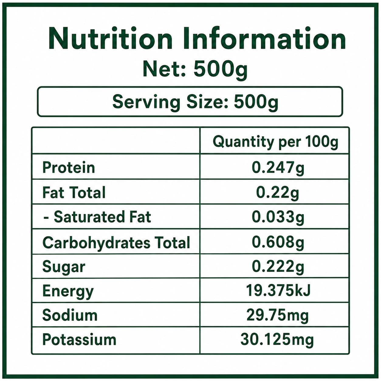 BM Fresh Kimchi 500g thumbnail 2