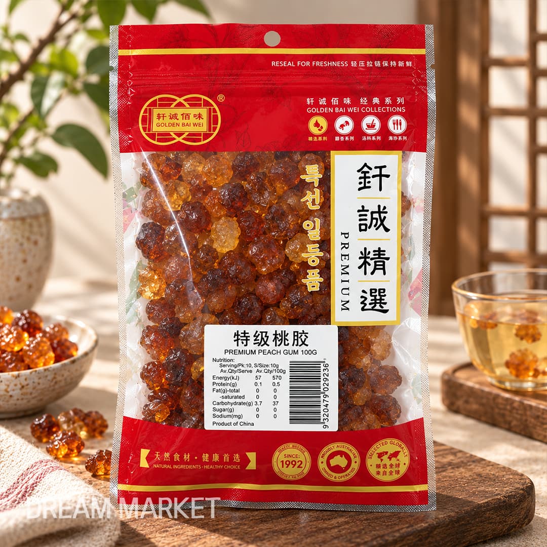 GBW Premium Peach Gum 100g