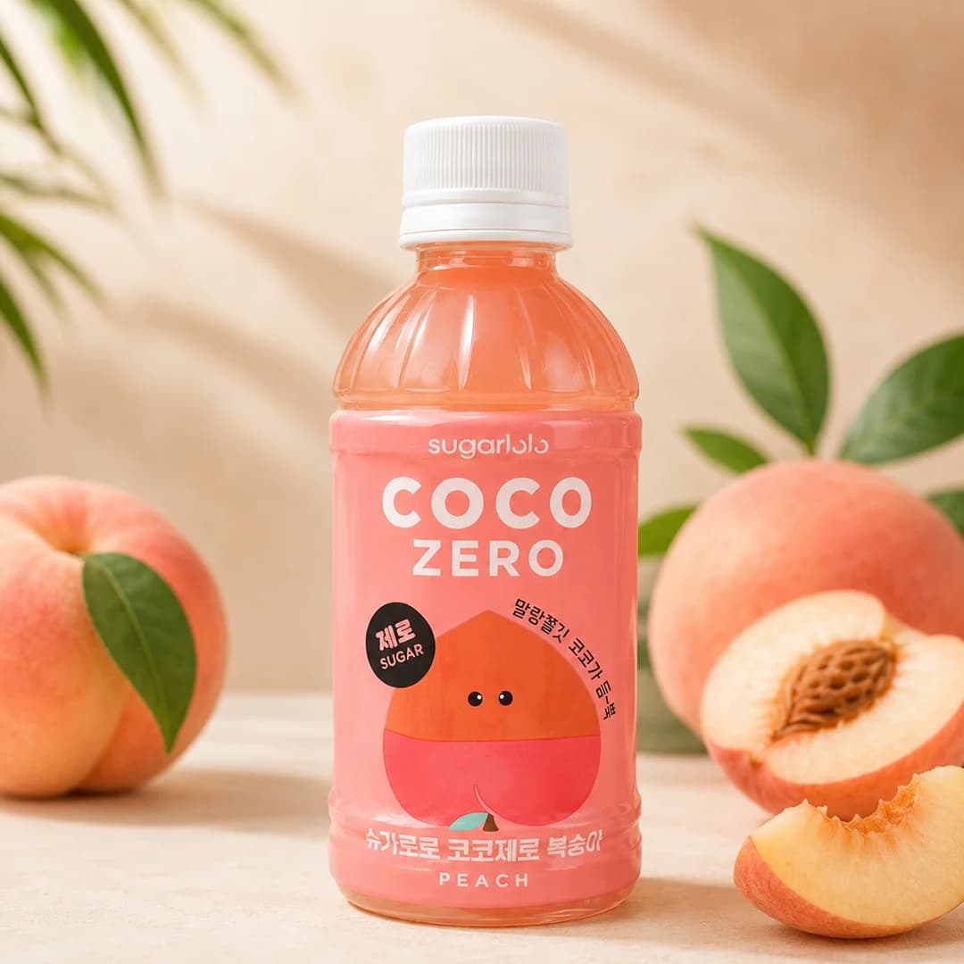 CocoZero Peach 340ml