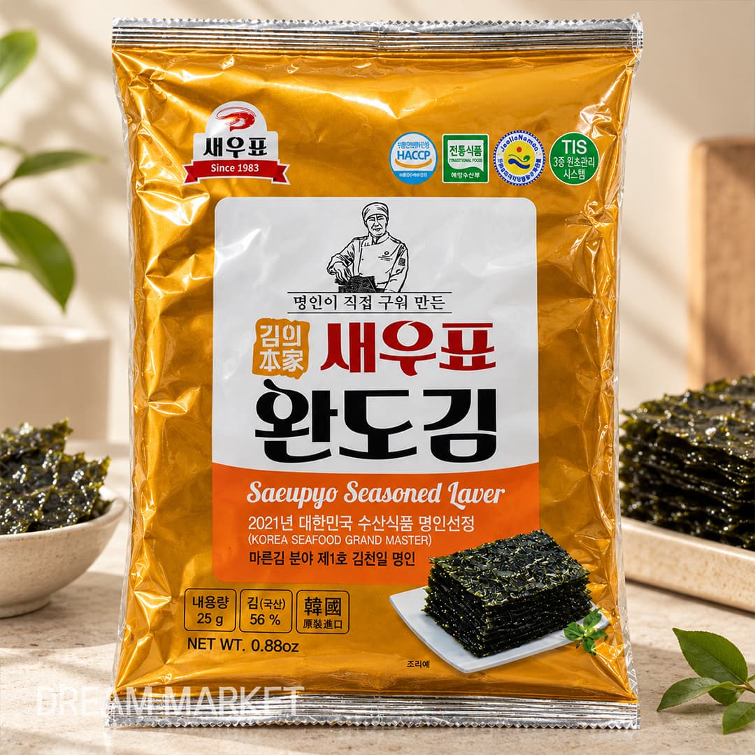 SUP Dried Seasoned Laver 25g*3ea