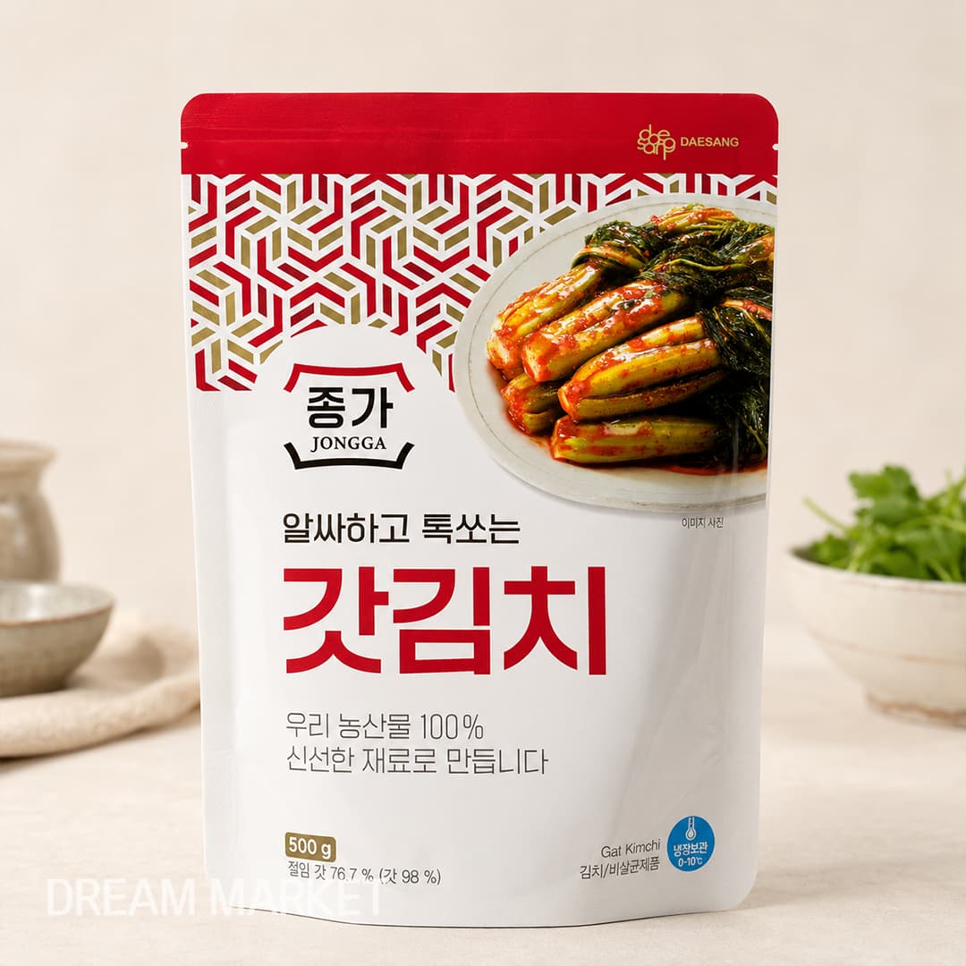 JG Mustard Leaf Kimchi 500g
