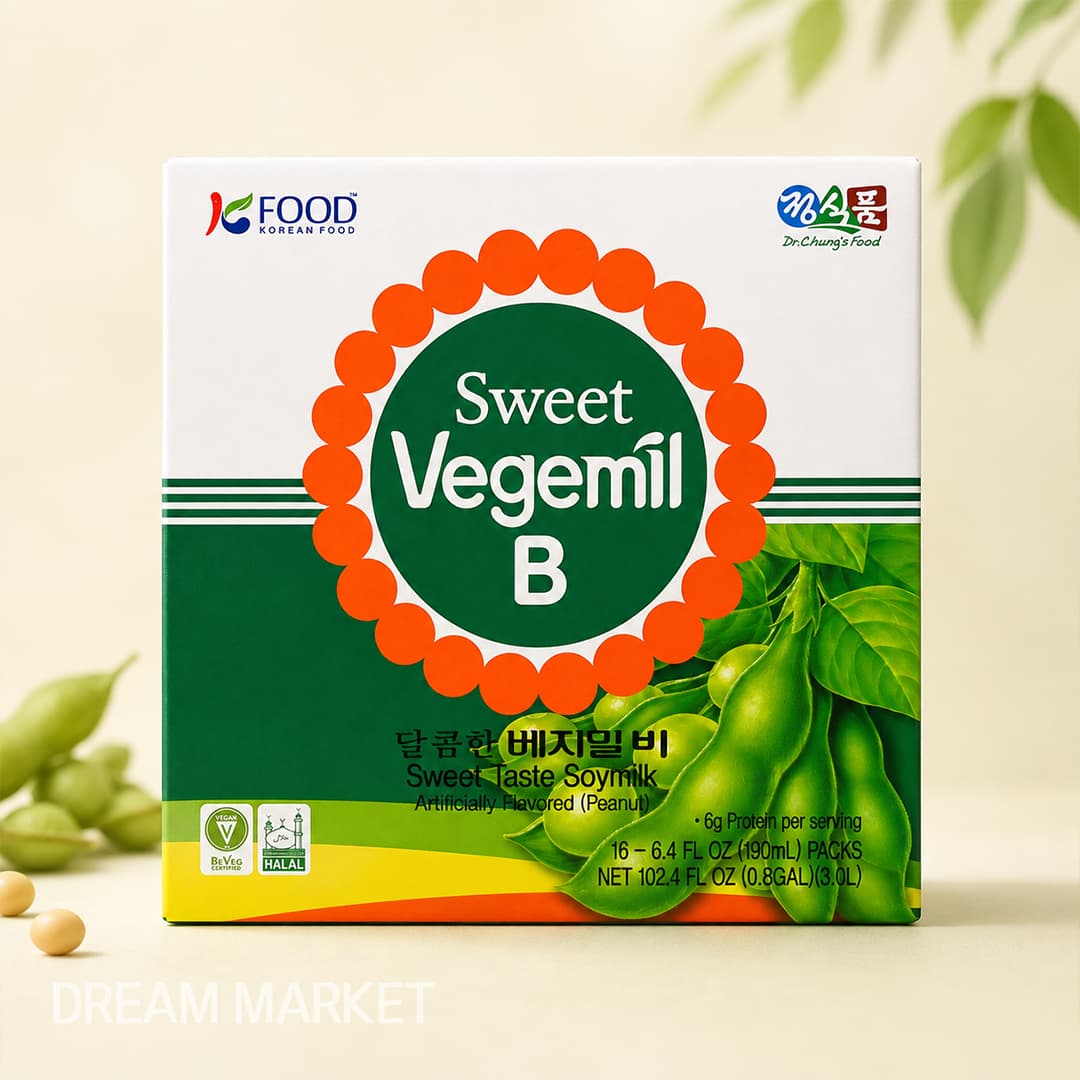 Sweet Vegemil B Soymilk 190ml*16