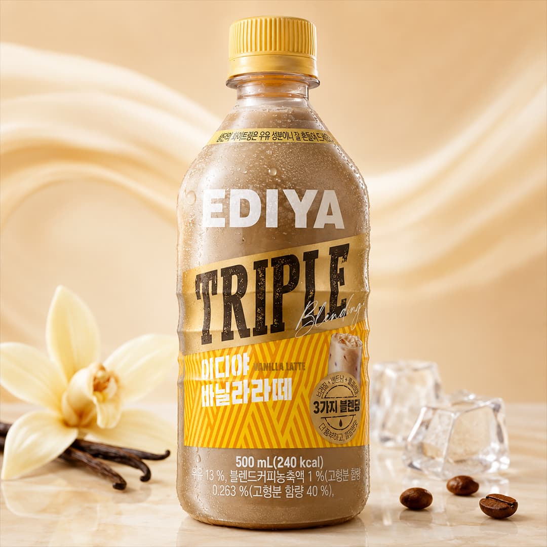 EDY Triple Vanilla Latte 500ml