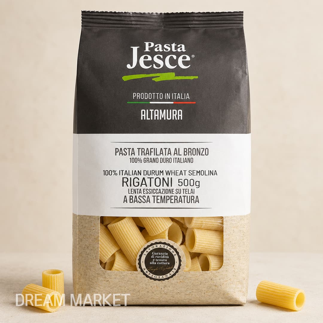 PJ Rigatoni Pasta 500g