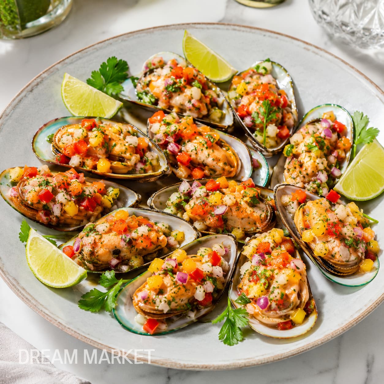 NZ Green Whole Shell Mussels 1kg thumbnail 5