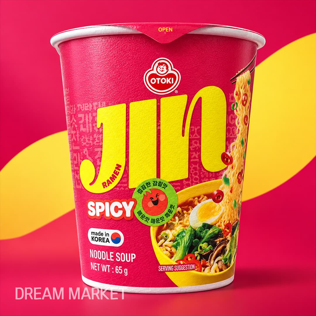 Ottogi Jin Cup Spicy 65g